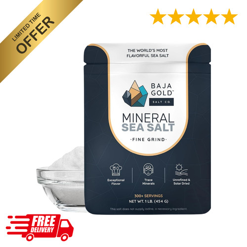 Baja gold mineral sea salt - baja,