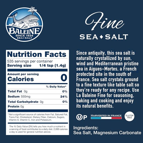Baleine fine crystals sea - baleine,